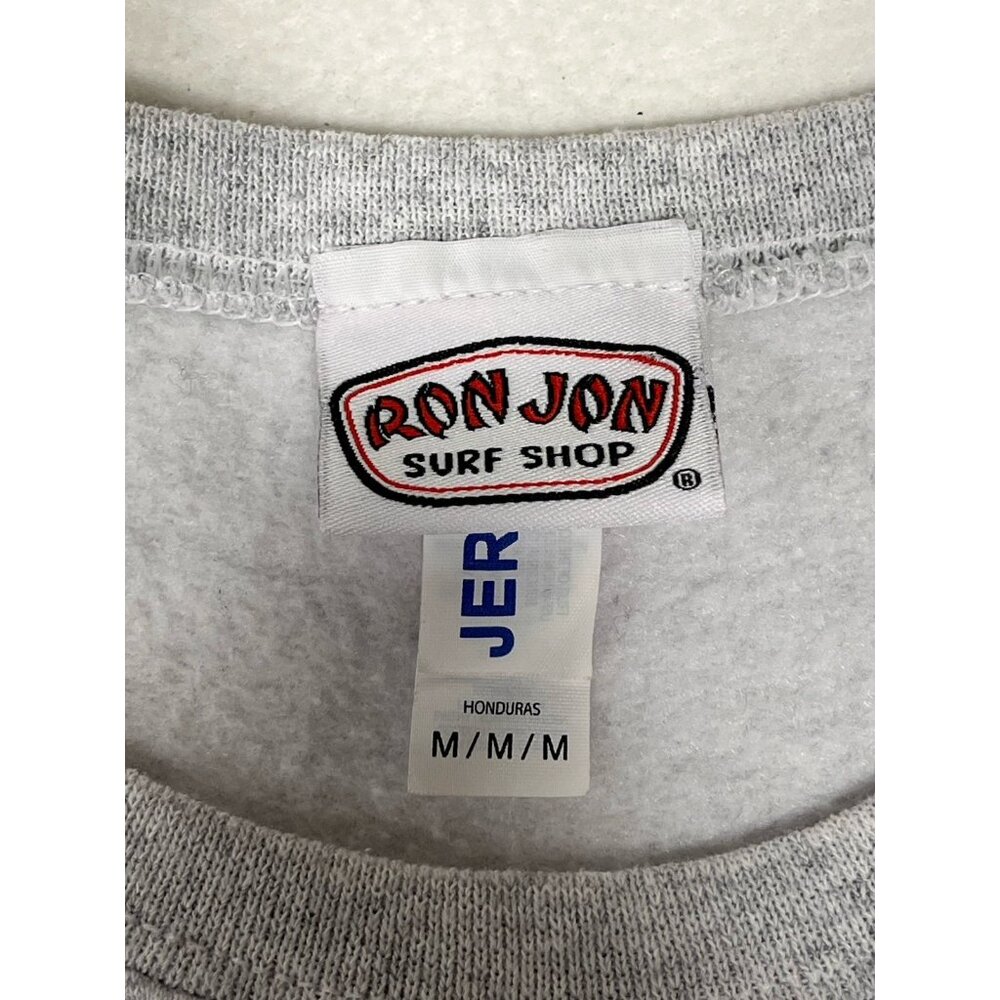 Women’s Sz Medium Ron Jon Surf Shop Sweatshirt Orlando Florida All Over Graphics - Picture 6 of 16
